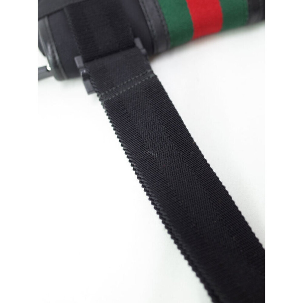 Gucci Web clutch green red stripe interlocking GG logo - Picture 8 of 9